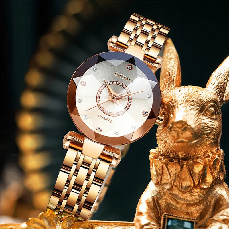 Luxury Brand Fashion Women Watches For Ladies Quartz Relogio Feminino Female Montre Reloj Mujer Zegarek Damski Dropshipping
