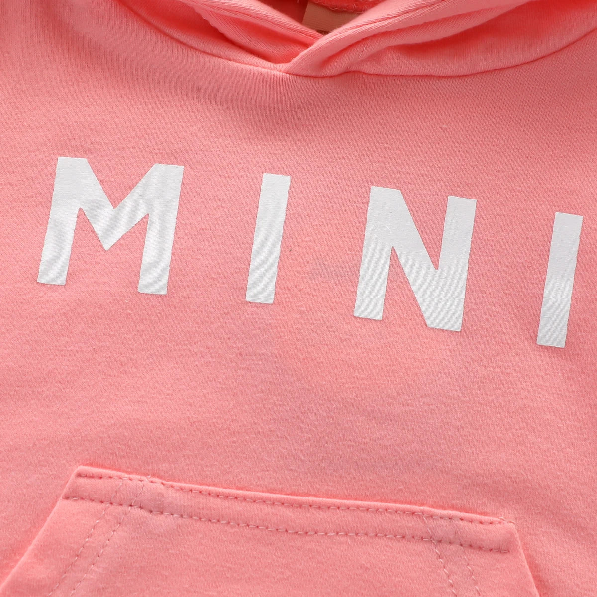 Spring Autumn Toddlers Sportwear 100% Cotton Clothes Set Baby Girls Lette Long Sleeve Hooded Top + Sports Style Trousers Kit