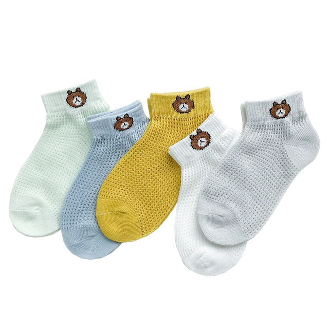 Chaussettes bébé en maille de coton