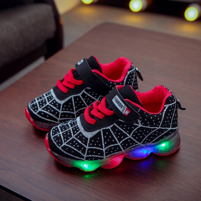 Chaussures d'éclairage LED pour enfants