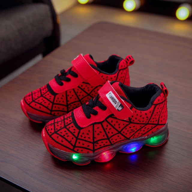 Chaussures d'éclairage LED pour enfants