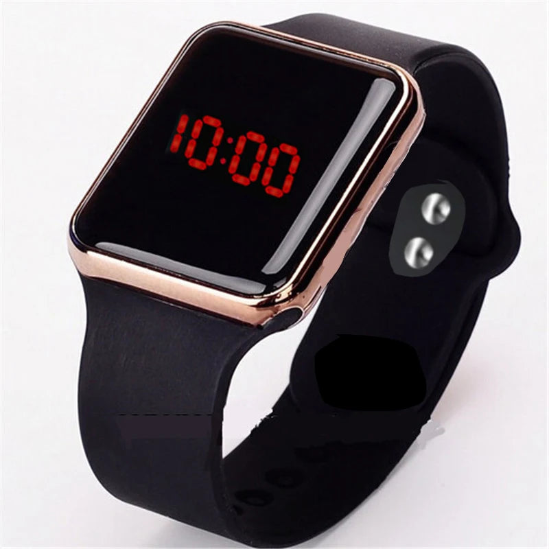 Wrist watches for Women Casual LED Digital Sport Wristwatch Silicone Watch Christmas Gifts Relogio Masculino Men's Relojes