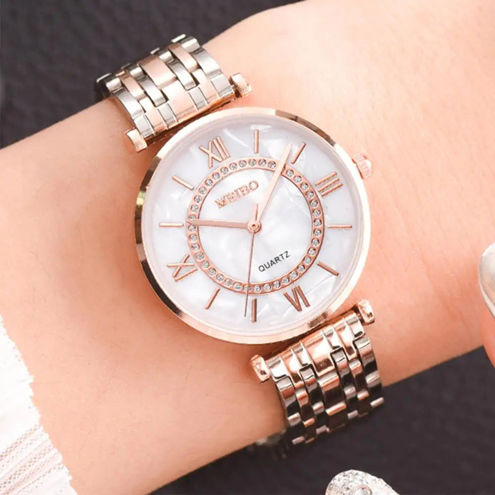 Luxury Crystal Women Bracelet Watches Top Brand Fashion Diamond Ladies Quartz Watch Steel Female Wristwatch Montre Femme Relogio