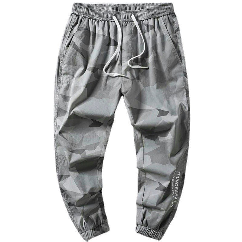 Wear-Resistant Camouflage Pants Loose Work Uniform