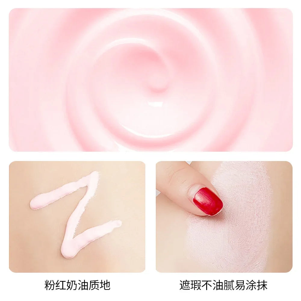 30ml VENZEN W Primer Make Up Shrink Pore Primer Base Smooth Face Brighten Makeup Skin Invisible Pores Concealer Brand China