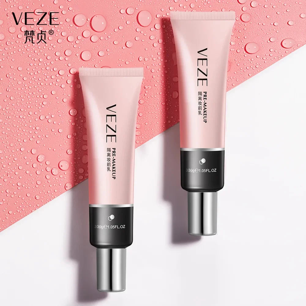 30ml VENZEN W Primer Make Up Shrink Pore Primer Base Smooth Face Brighten Makeup Skin Invisible Pores Concealer Brand China