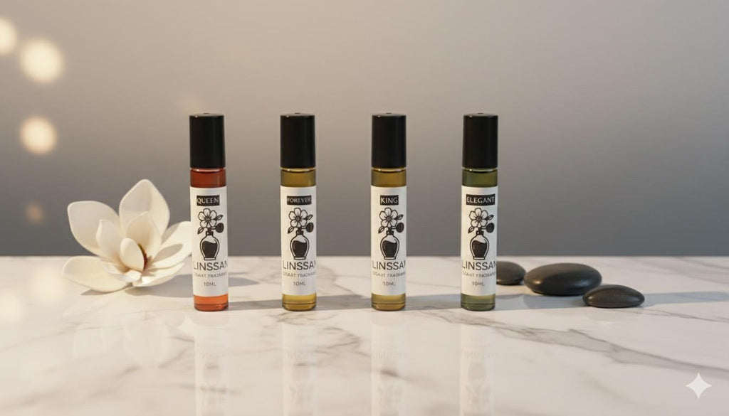 LINSSAN Elegant Fragrance Collection | Roll-On Perfume Oils
