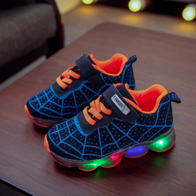 Chaussures d'éclairage LED pour enfants