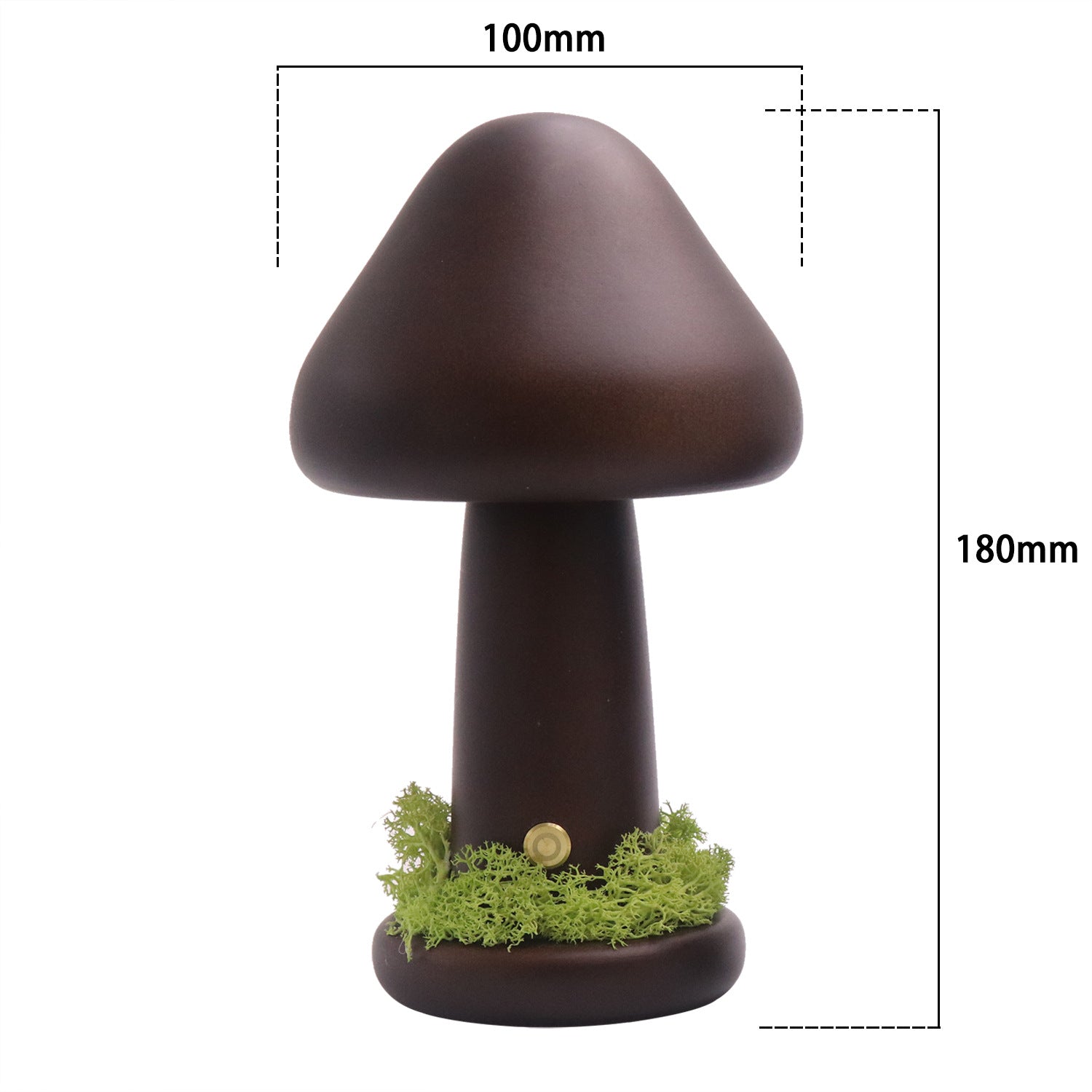 Twisted Mushroom Night Warm Light Touch Bedroom Bedhead Night Light Beech Wood LED USB Decorative Atmosphere Lamps Home Decor