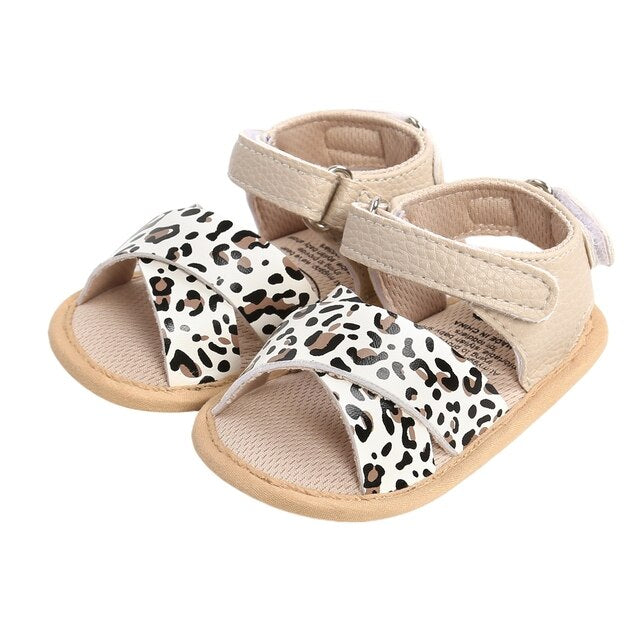 Sandales en cuir pour bébé