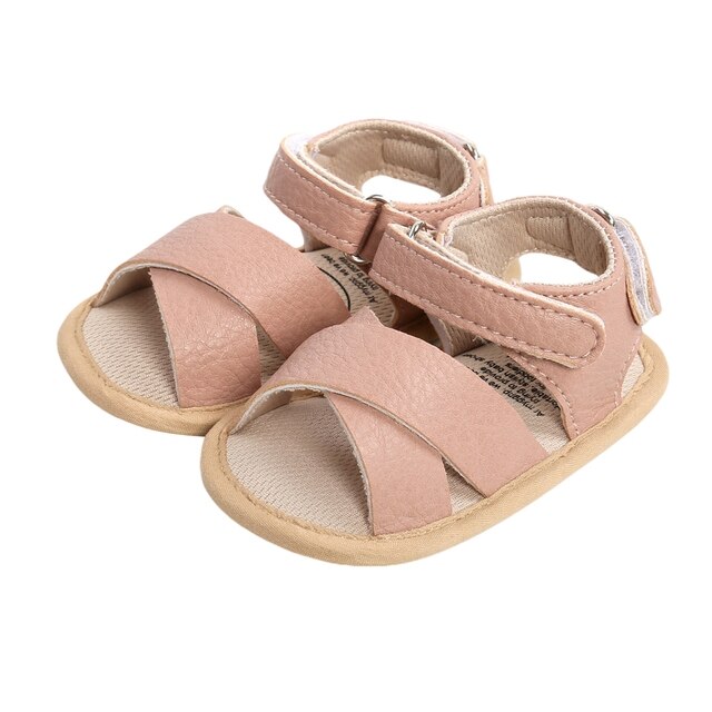 Sandales en cuir pour bébé