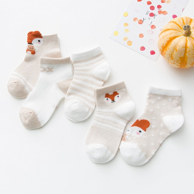 Chaussettes bébé en maille de coton