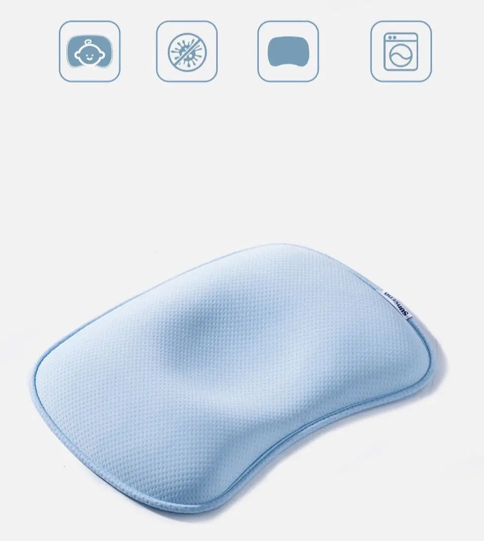 Almohada ergonómica para la cabeza del bebé