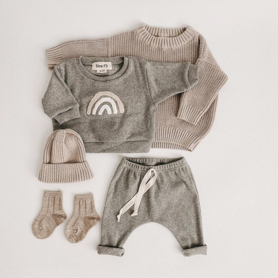 Ensemble de vêtements pour bébé printemps-automne